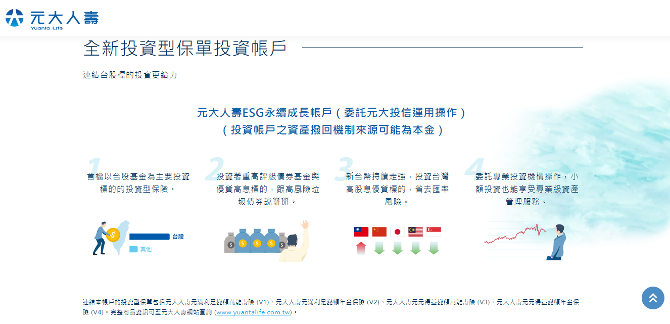元大存股保單-概念-重點