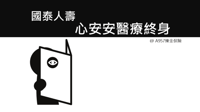 安安醫療終身-國泰-評價